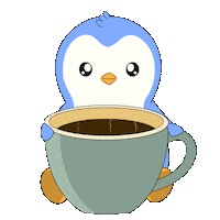 Good Morning Sticker by Pudgy Penguins