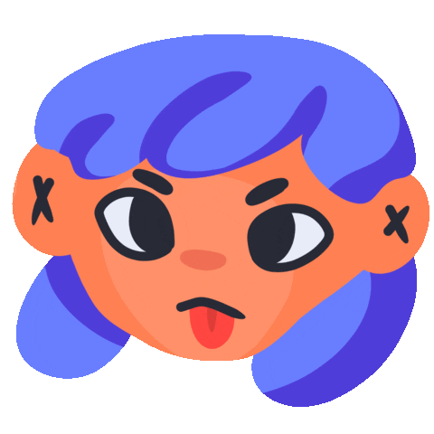 Art Girl Sticker