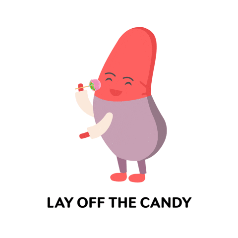 nkfmy fitness sweet healthy candy Sticker