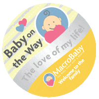 Baby On The Way Sticker by macrobaby