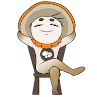 mushroomkingdom sleep chill relax captain Sticker