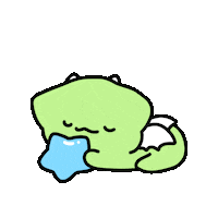 Sleepy Star Sticker