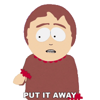 Put It Away Clean Up Sticker by South Park