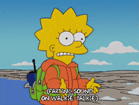 lisa simpson fart GIF