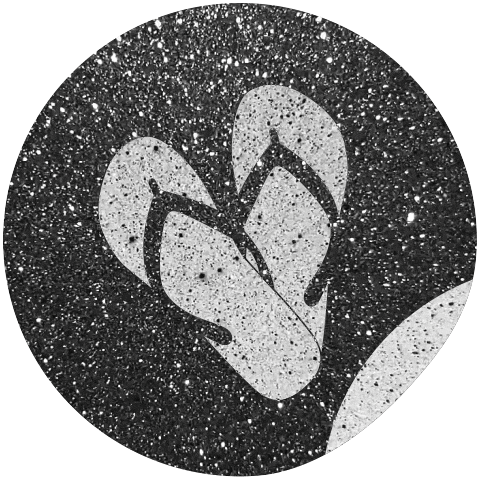 Glitter Sparkle Sticker by Havaianas