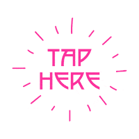 New Post Tap Here Sticker by Wynwood Boutique Hotel