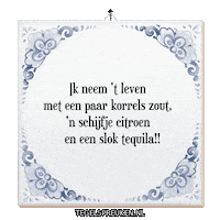 Tequila Nl Sticker by Tegelspreuken.nl