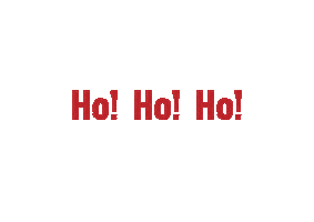 Ho Ho Ho Christmas Sticker by Silvo Nederland