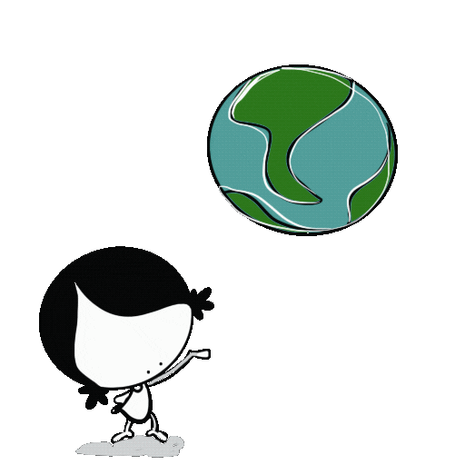 muxotepotolobat giphyupload corazon mundo te quiero Sticker