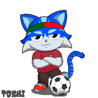 Football Win Sticker by Toshithecat
