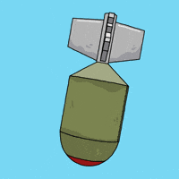 Air Raid Falling GIF by Psychrome