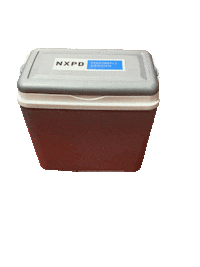 NXPD bier strand bouw schaft Sticker
