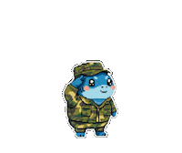 Army Salute Sticker