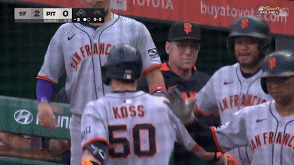 Home Run Smile GIF by San Francisco Giants