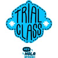 Heyholaspanish travel orange learning spanish Sticker