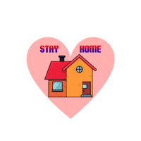 Stay Home Sticker