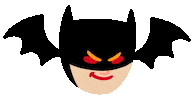 Angry Bruce Wayne Sticker by Yeremia Adicipta