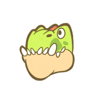 Santa Claus Christmas Sticker by Gigantosaurus