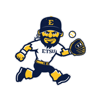 etsu_bucs baseball tennessee buccaneers bucs Sticker