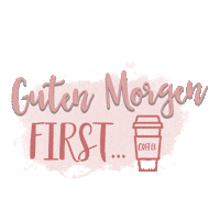 Coffee Morning Sticker by Sophiekunterbunt