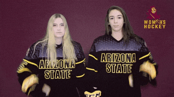ASUWomensHockey ice hockey asu arizona state university womens ice hockey GIF