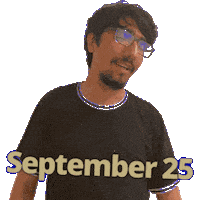 September 25Th Sticker