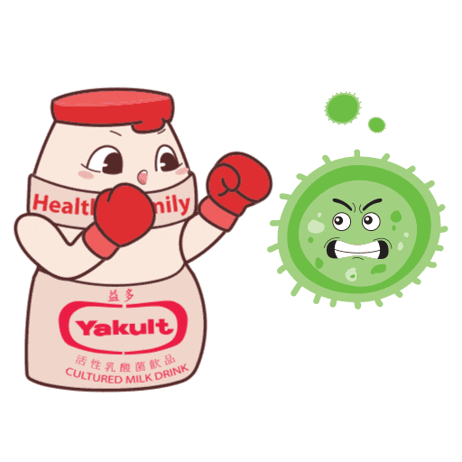 Angry Sticker by Yakult Singapore