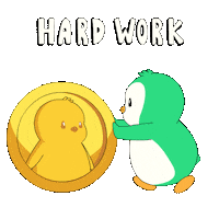 Crypto Rolling Sticker by Abster
