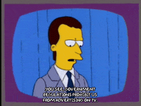 Tired Season 4 GIF by The Simpsons