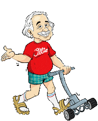 Mowing The Lawn Sticker by Ollie's