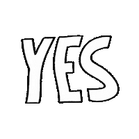 Wiggle Yes Sticker