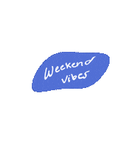 Weekend Sunday Sticker
