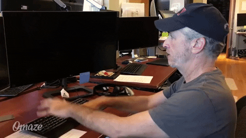 jon stewart hbo GIF by Omaze