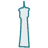 Rhein Neckar Wasserturm Sticker
