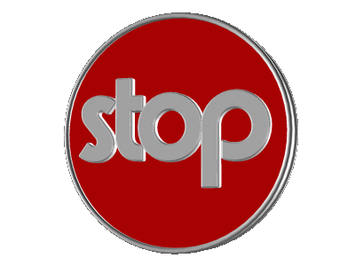 Stop Dont Do That Sticker