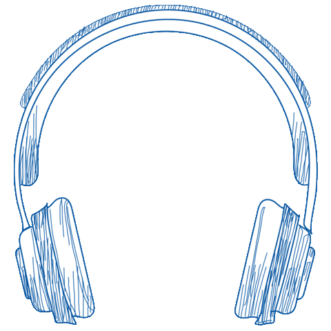 Musik Headphones Sticker by #gkb2020