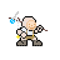 Pixel Halloween Sticker