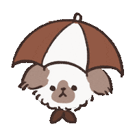 Cat Rain Sticker by koimoffee