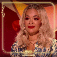 Rita Ora Suspense GIF by The Masked Singer UK