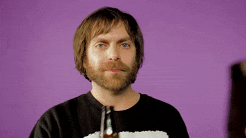 beer smile GIF
