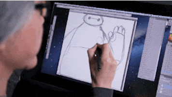 how to animator GIF by Walt Disney Animation Studios