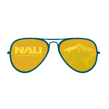 northern arizona university college Sticker by NAU Social