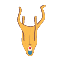 samplikprost animation cartoon fall 2d Sticker