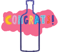 excited congratulations Sticker by Absolut Vodka