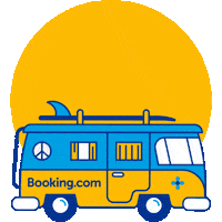 Los Angeles Summer Sticker by Booking.com
