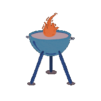 susifrozt food summer grill barbecue Sticker