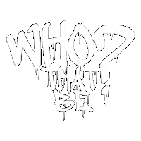 Whothatbe Sticker by adrianlouis