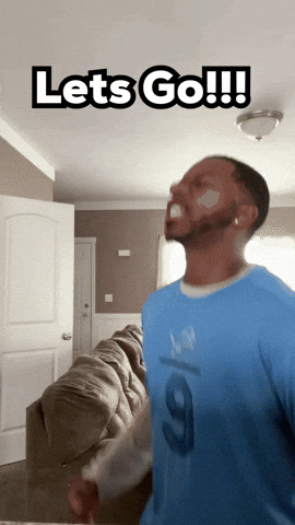 Jumping Lets Go GIF