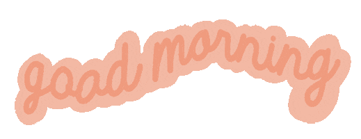 Good Morning Text Sticker