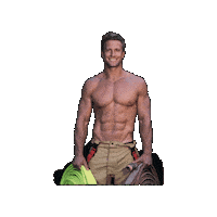 Sexy Model Sticker by Australian Firefighters Calendar